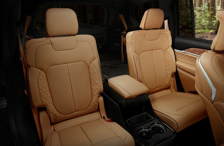 Seating in the 2022 Jeep Grand Cherokee L