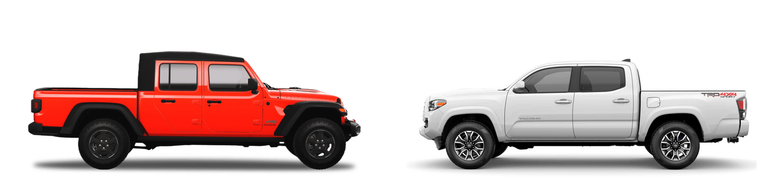 Jeep Gladiator vs.Toyota Tacoma hero