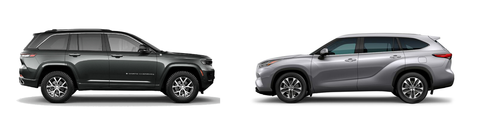 Jeep Grand Cherokee vs. Toyota Highlander hero